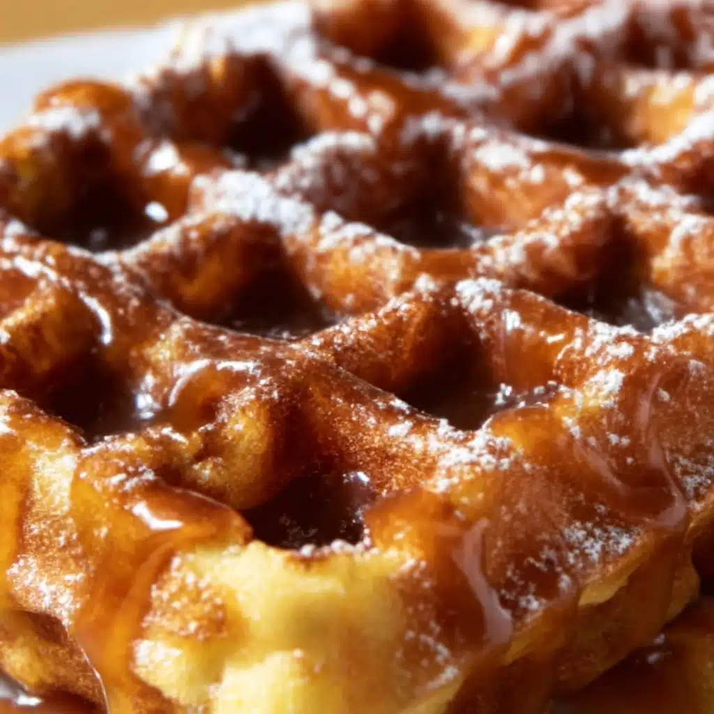 Apple Fritter Waffle Donuts Recipe