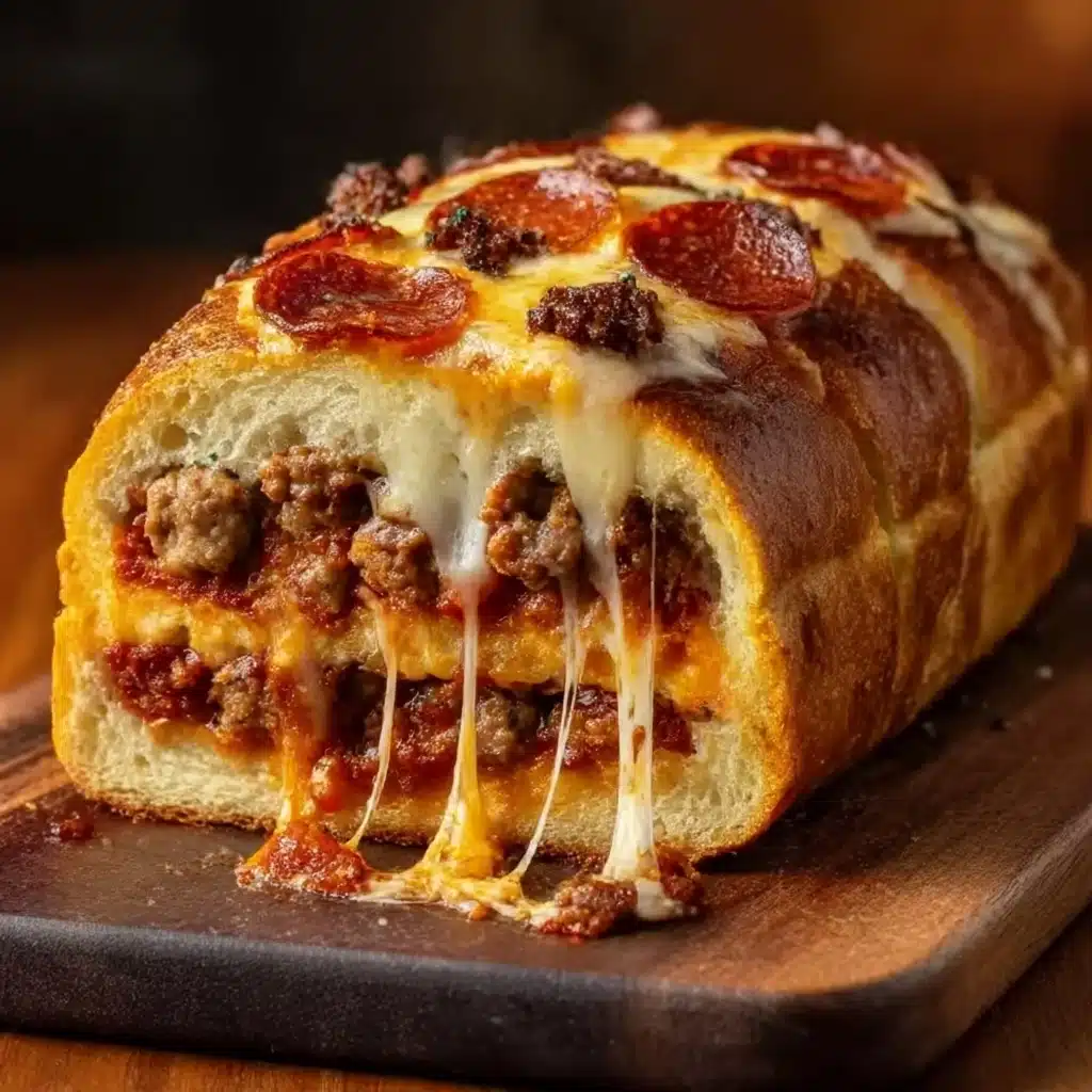 Indulge in This Cheesy Garbage Bread Recipe Today! Recipe - Recipe Image
