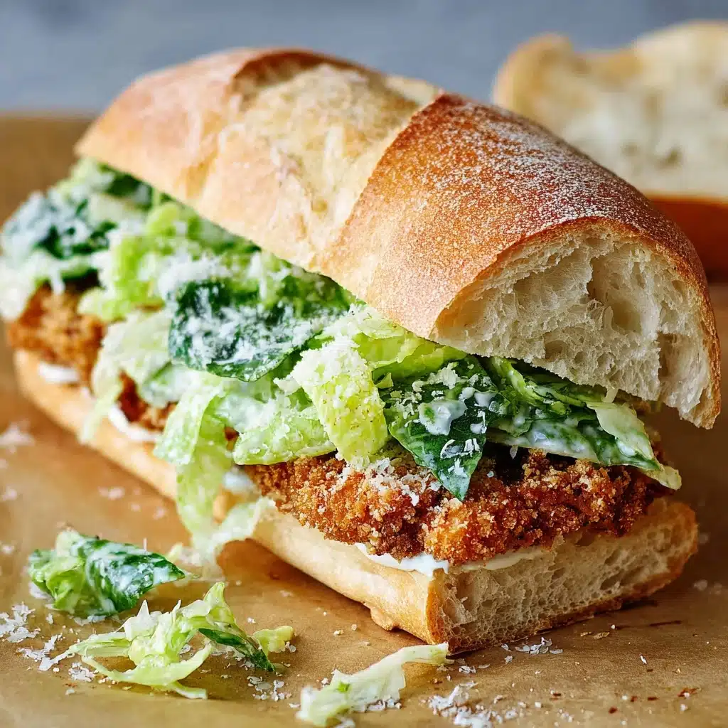 Crispy Chicken Caesar Sandwich Recipe - Recipe Image
