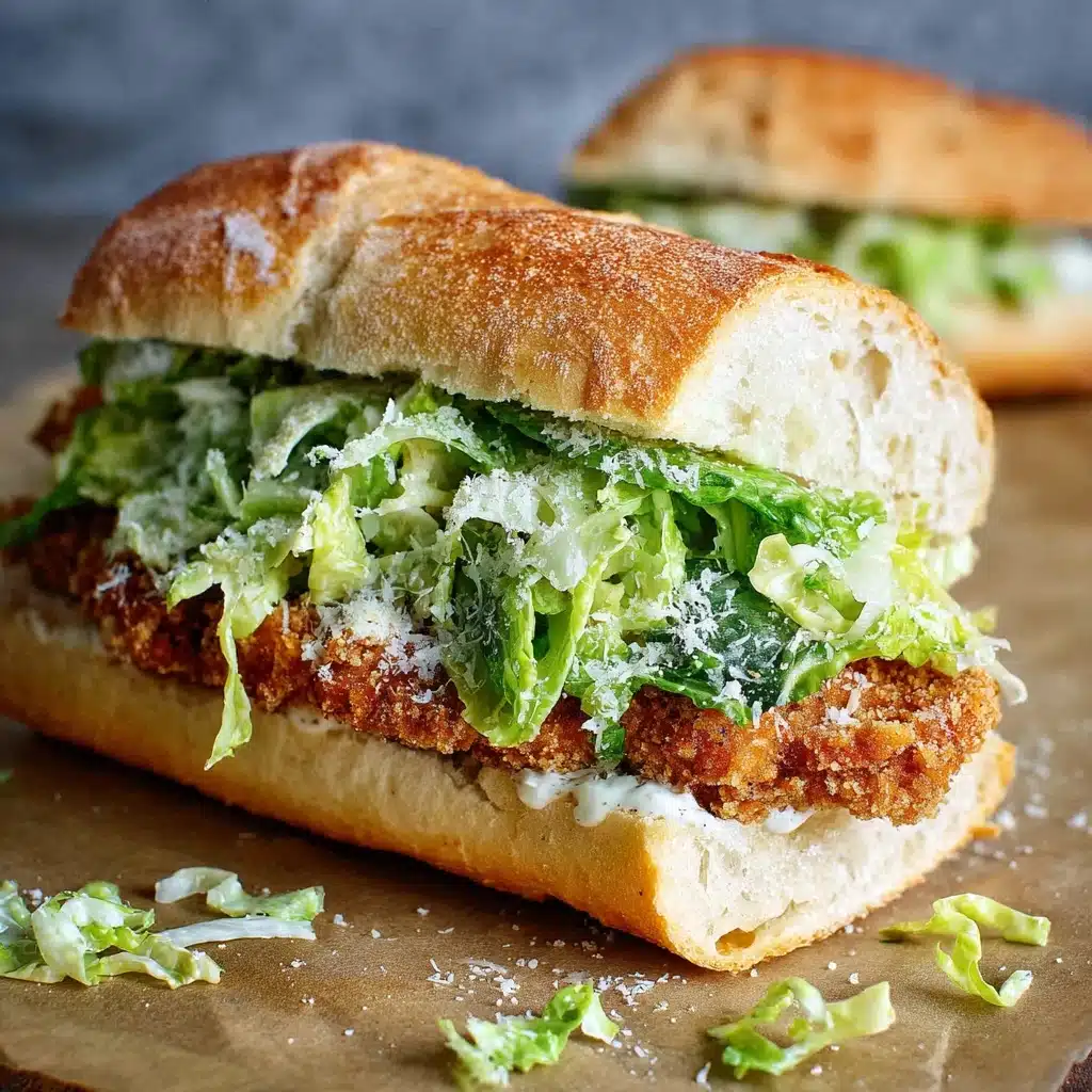 Crispy Chicken Caesar Sandwich Recipe - Recipe Image