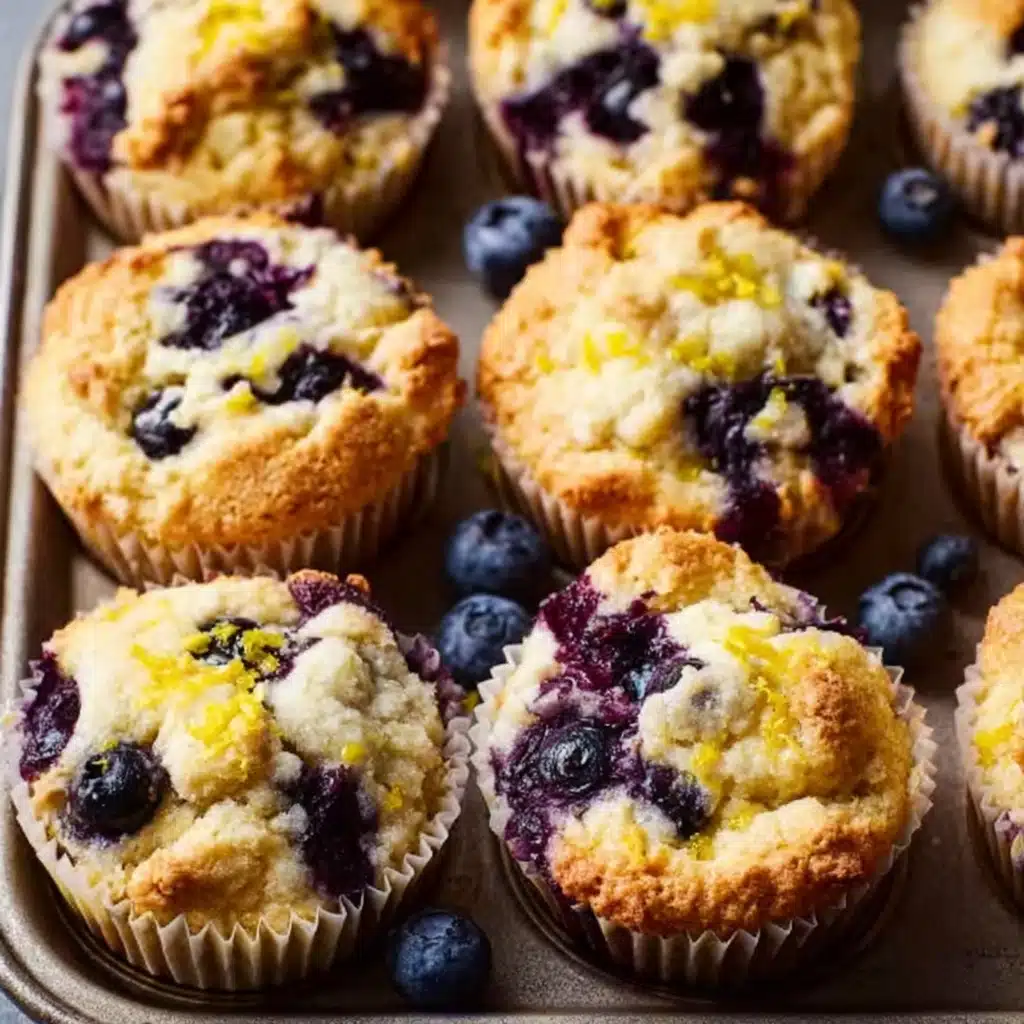 Blueberry and Lemon Zest Cottage Cheese Bites Recipe - Recipe Image