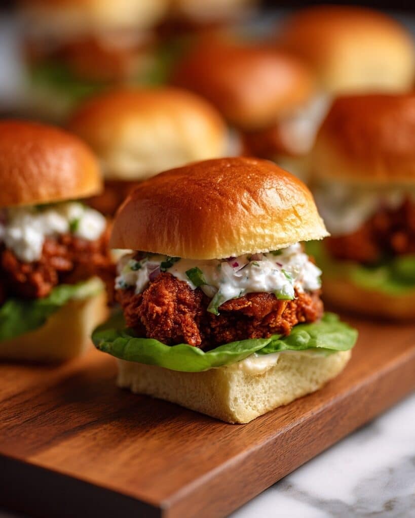 Nashville Hot Chicken Sliders Recipe