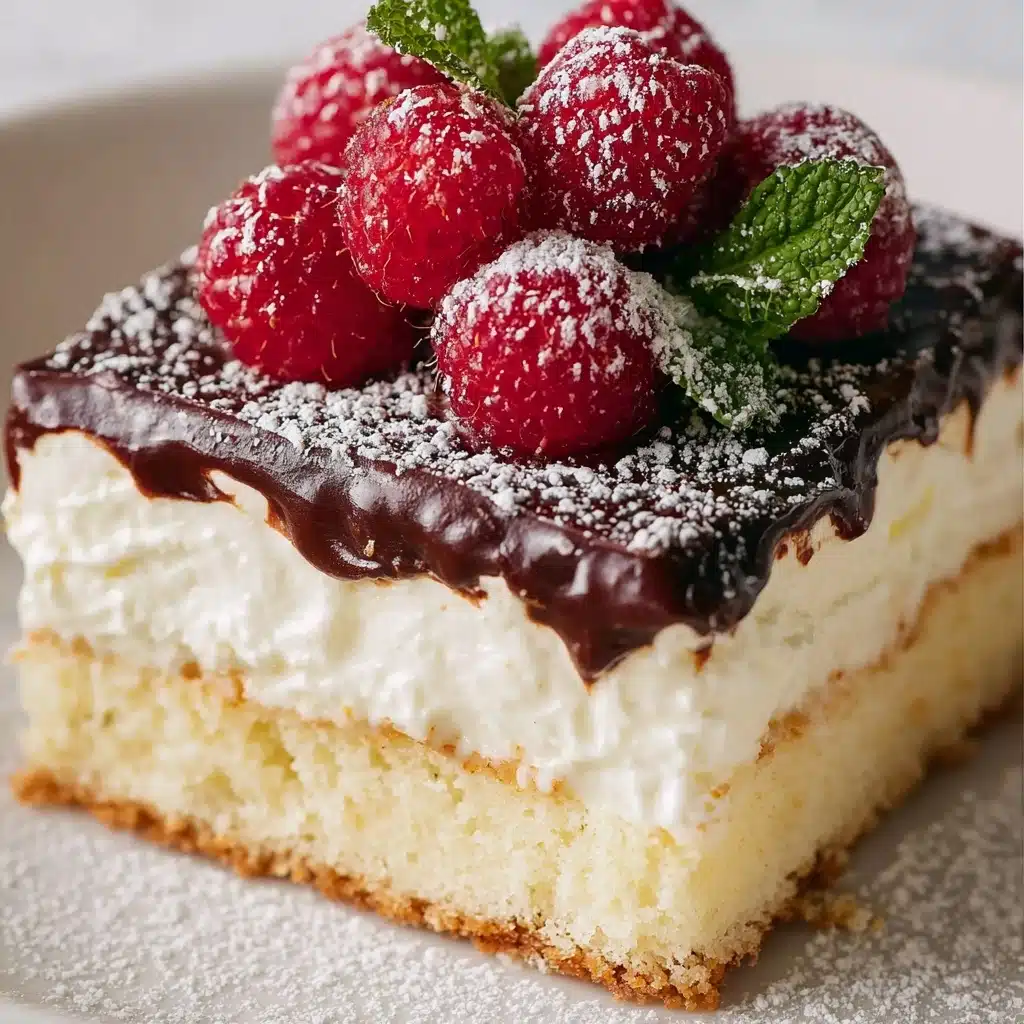 Italian Vanilla Raspberry Love Cake Recipe - Recipe Image