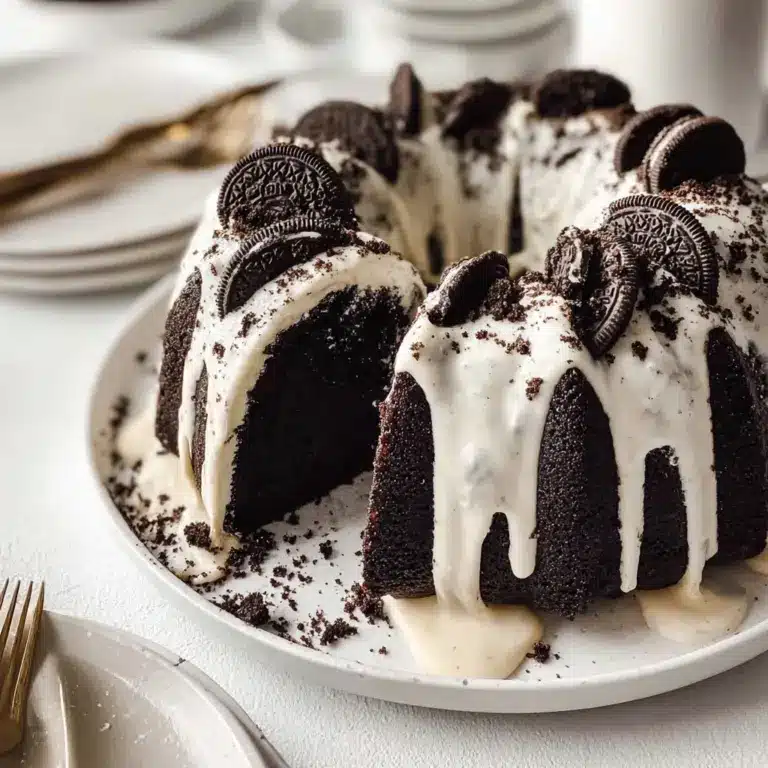 Moist Oreo Pound Cake Recipe