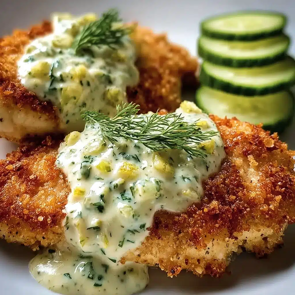 Crispy Dill Pickle Parmesan Chicken Recipe