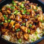 Honey BBQ Chicken Rice Recipe