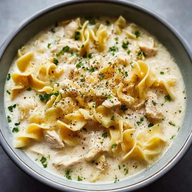 Delicious White Chicken Lasagna Soup Recipe