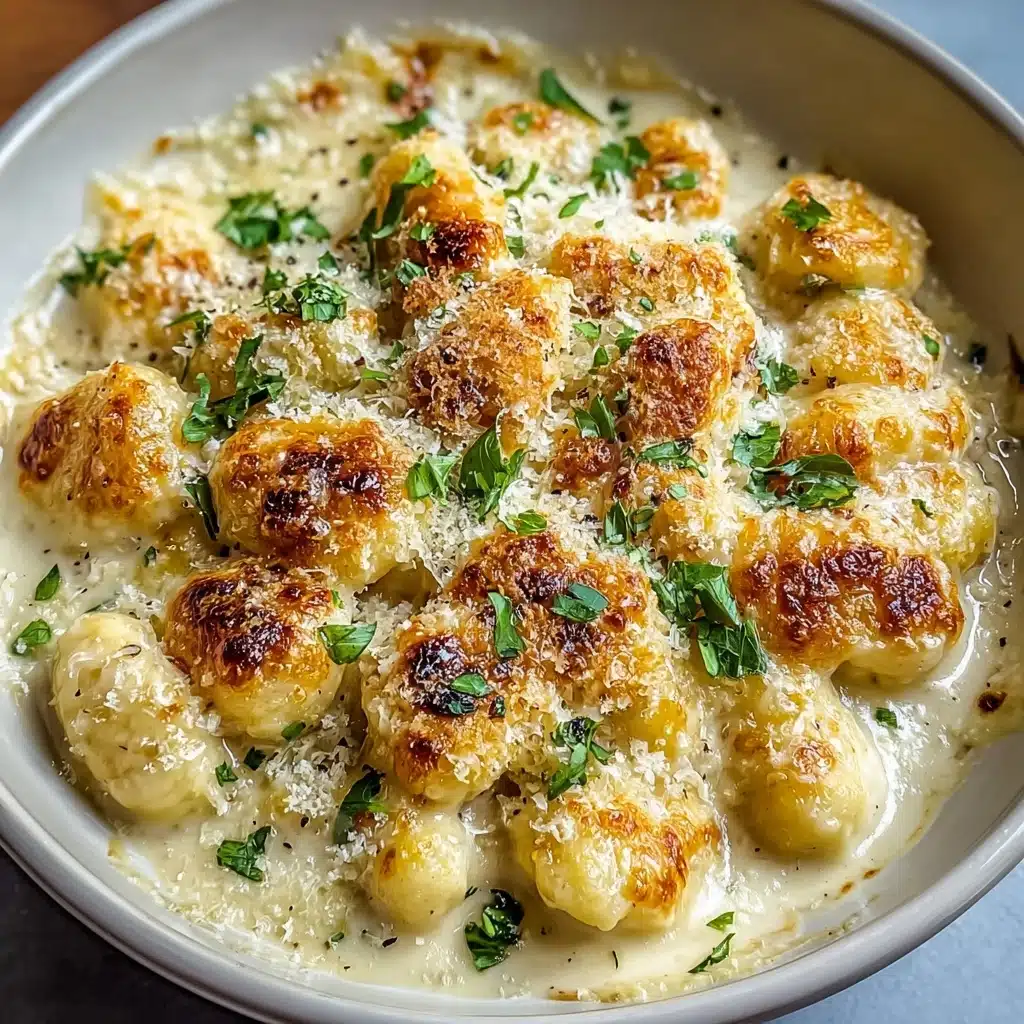 Creamy Crack Chicken Gnocchi Recipe - Recipe Image
