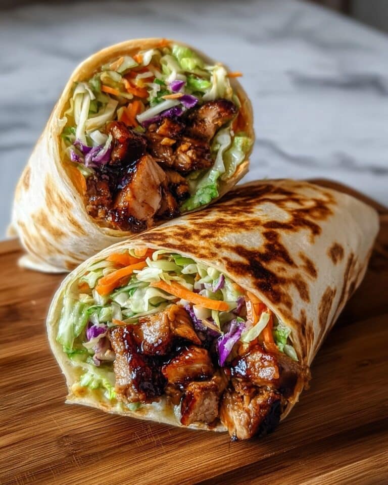 Teriyaki Chicken Wrap Recipe