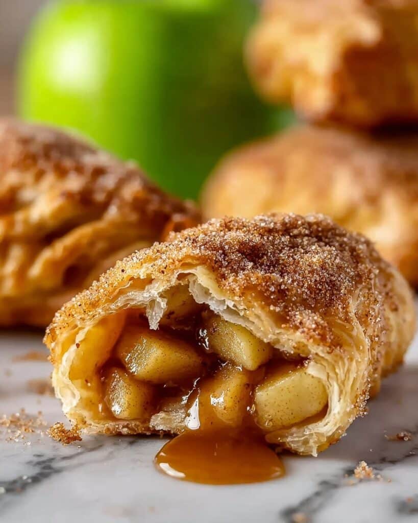 Mouthwatering Caramel Apple Pie Bombs Recipe