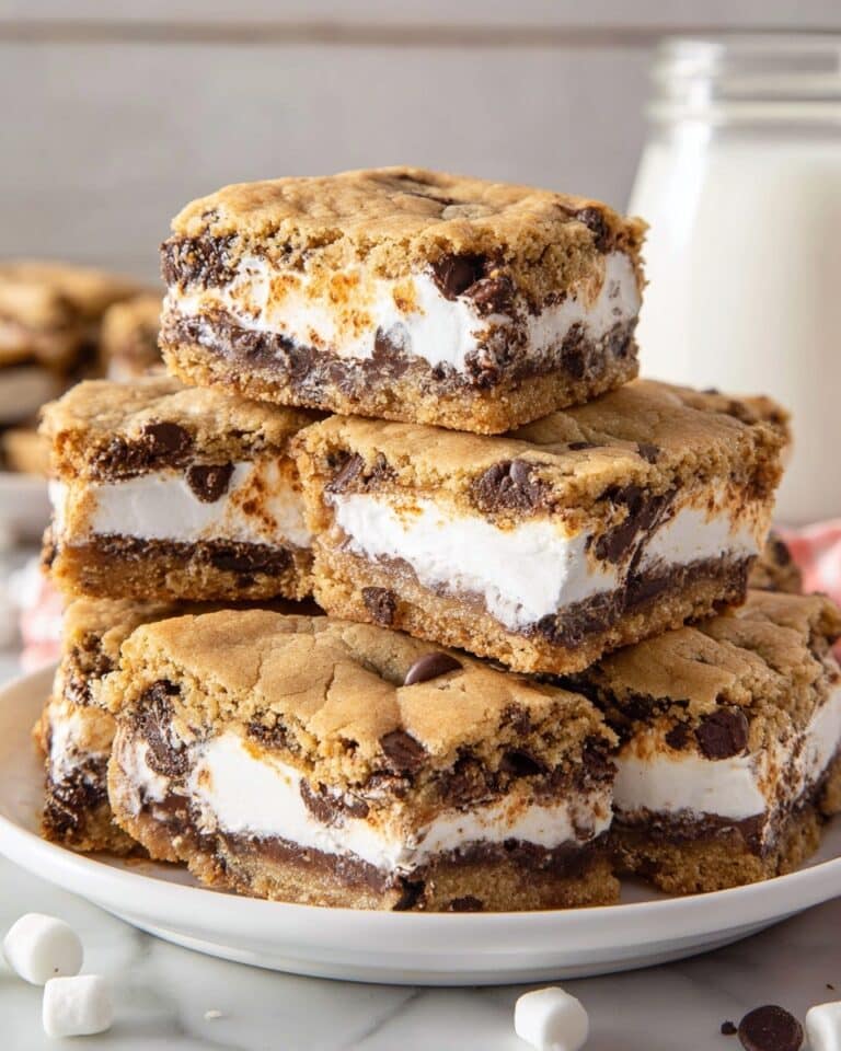 S’mores Cookie Bars Recipe