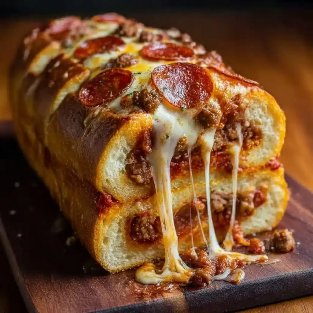 Indulge in This Cheesy Garbage Bread Recipe Today! Recipe - Recipe Image