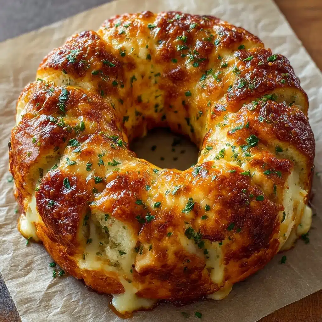 Chicken Alfredo Monkey Bread Recipe - Recipe Image