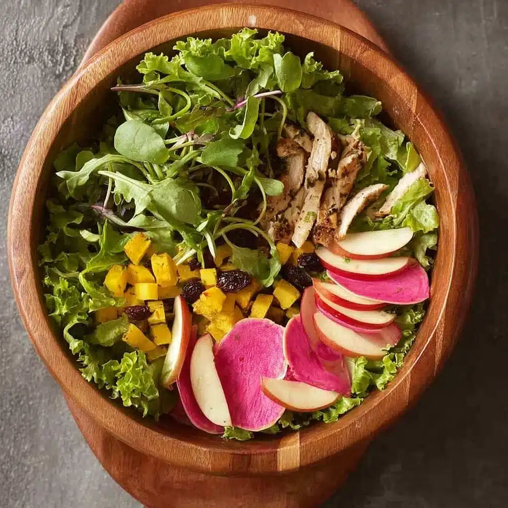 Fall Harvest Salad with Honey Balsamic Vinaigrette Recipe - Recipe Image