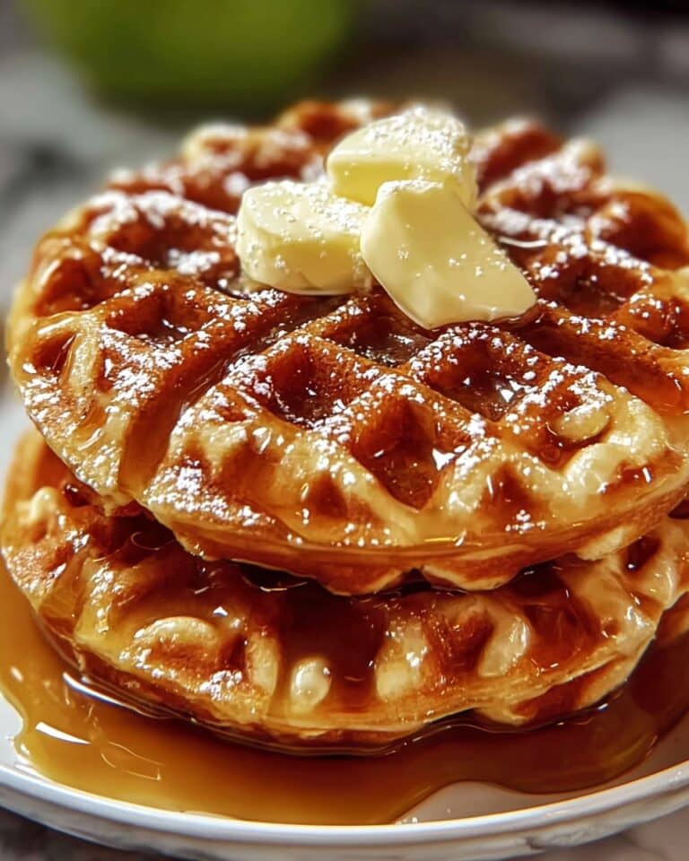 Irresistibly Easy Apple Fritter Waffle Donuts Recipe