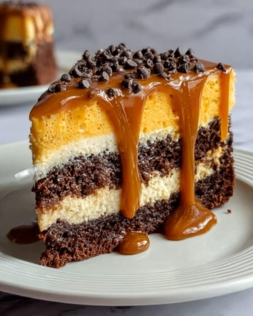Brownie Bottom Pumpkin Cheesecake Recipe