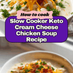Slow Cooker Keto Chicken Cream Cheese Soup Recipe