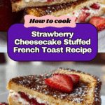 Strawberry Cheesecake Stuffed French Toast Recipe