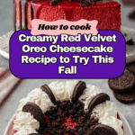 Red Velvet Oreo Cheesecake Recipe