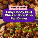 Honey BBQ Chicken Rice Recipe