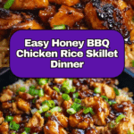 Honey BBQ Chicken Rice Recipe