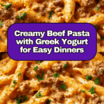 High Protein Creamy Beef Pasta Recipe