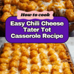 Chili Cheese Tater Tot Casserole Recipe