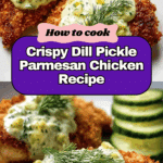 Crispy Dill Pickle Parmesan Chicken Recipe