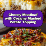 Meatloaf with Mashed Potatoes and Cheese Recipe