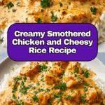 Creamy Smothered Chicken and Rice RECIPE