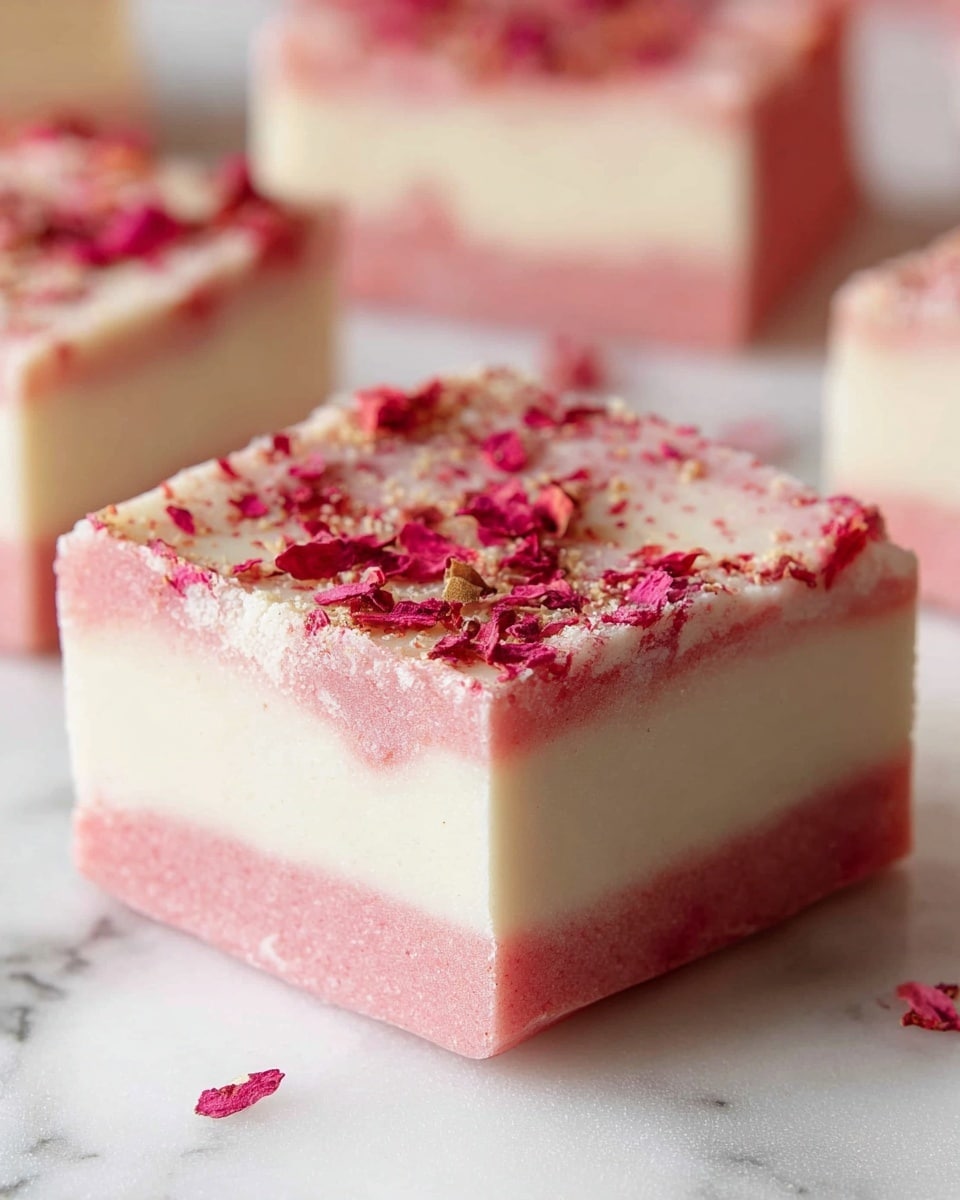 White Chocolate Raspberry Fudge Recipe - Recipe Image