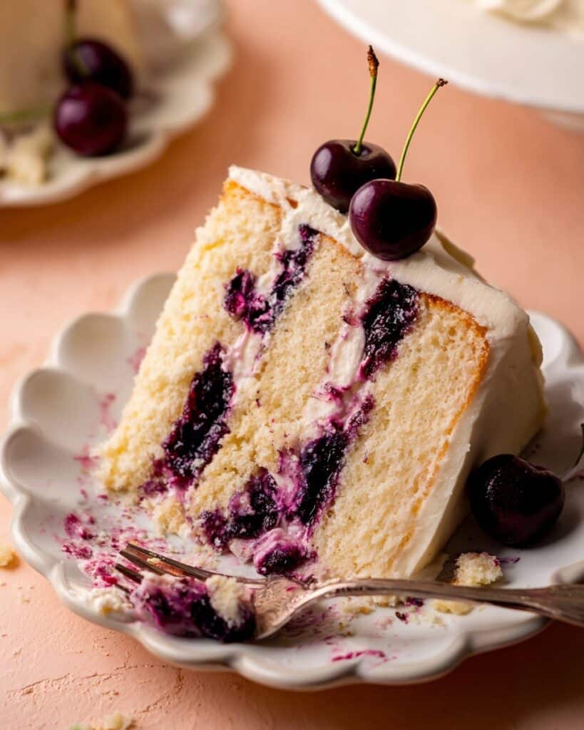 White Forest Cake Recipe