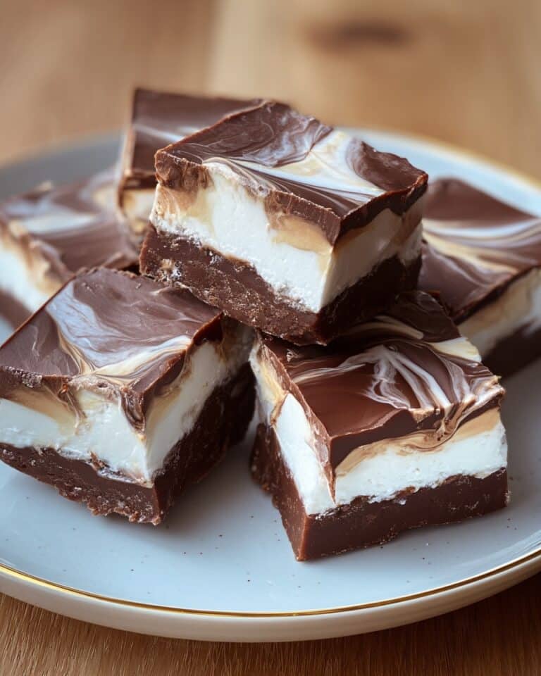 Irresistible Marshmallow Swirl Fudge Recipe