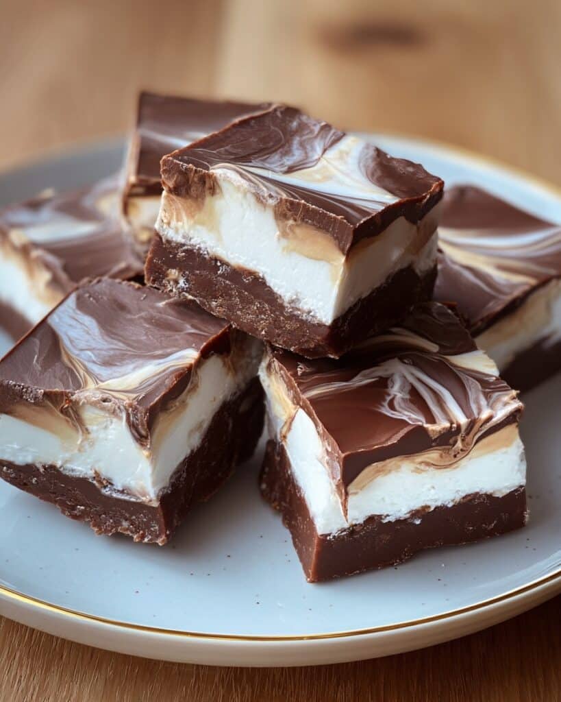 Irresistible Marshmallow Swirl Fudge Recipe