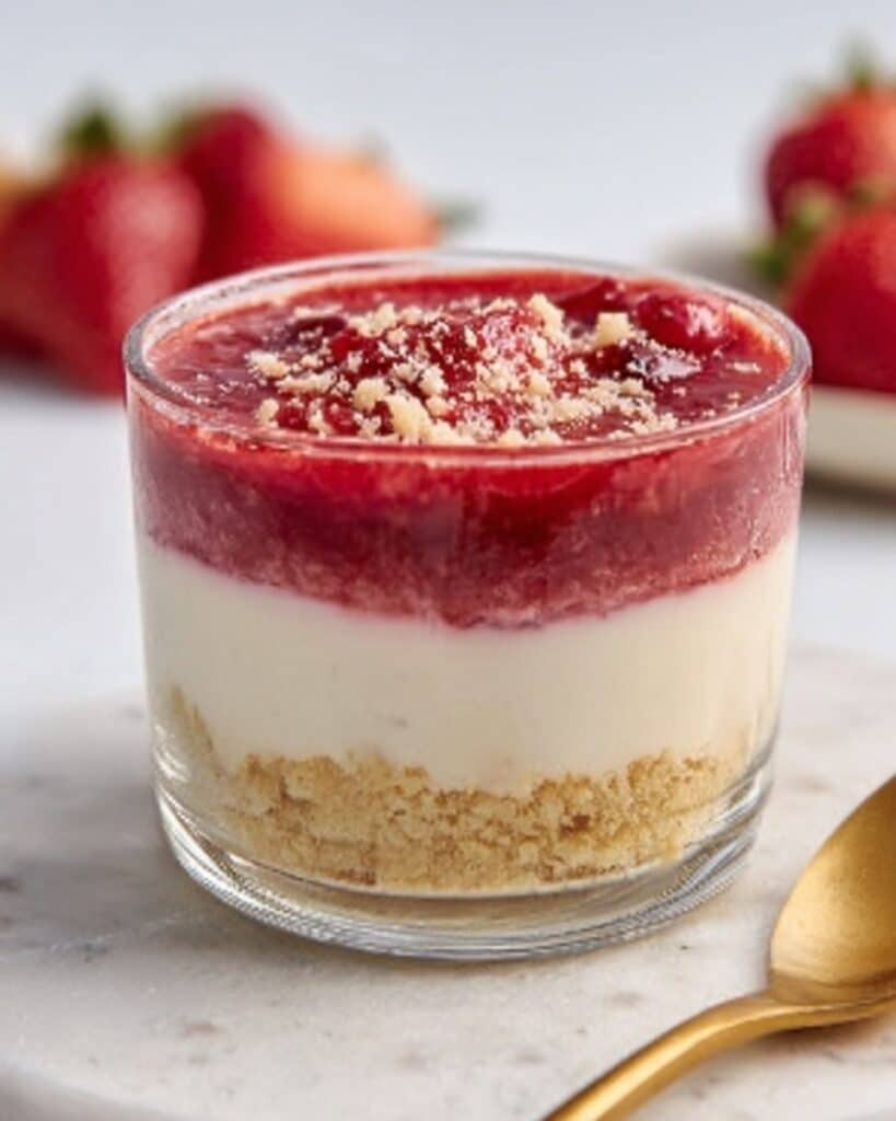 High-Protein Cheesecake Jars Recipe