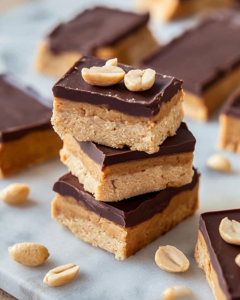 Homemade Protein Bars with Chocolate Coating Recipe