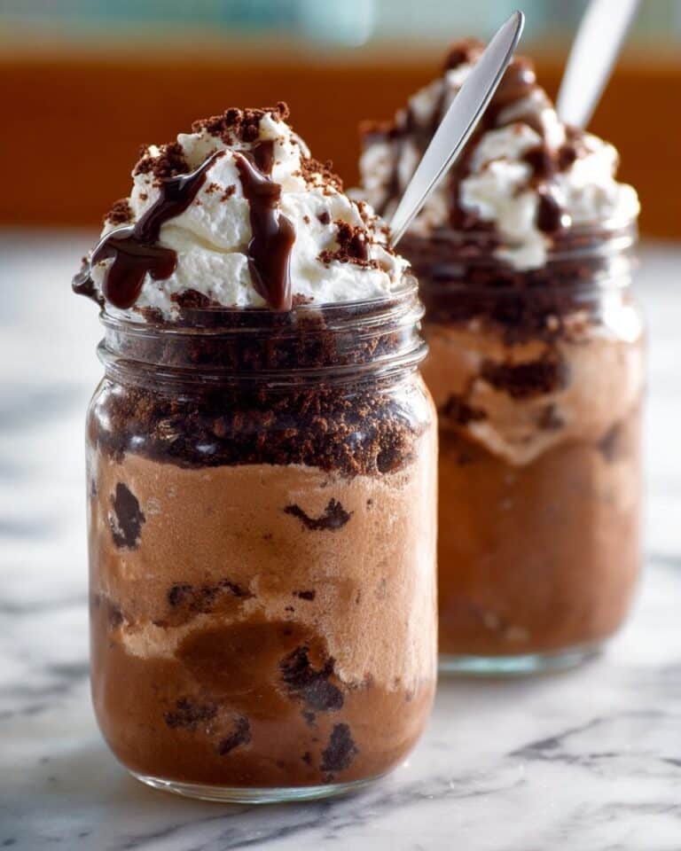 Healthy Chocolate Brownie Blizzard Recipe