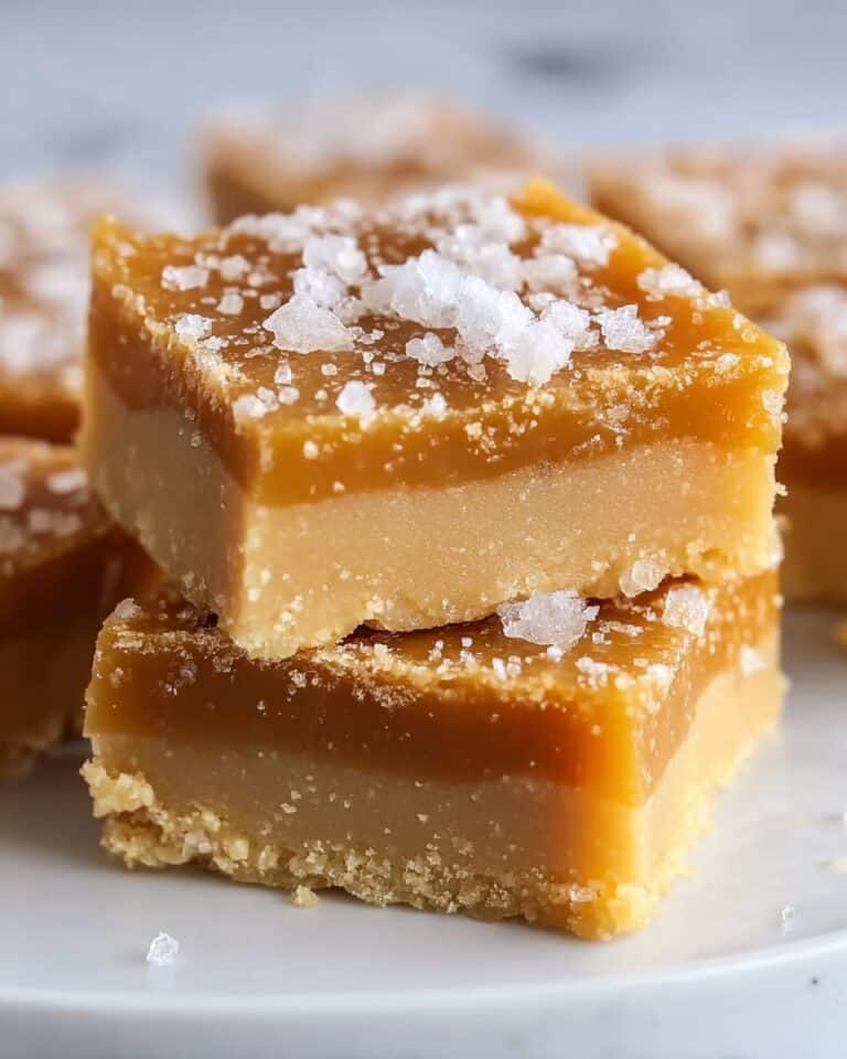 Salted Caramel Butter Bars Recipe