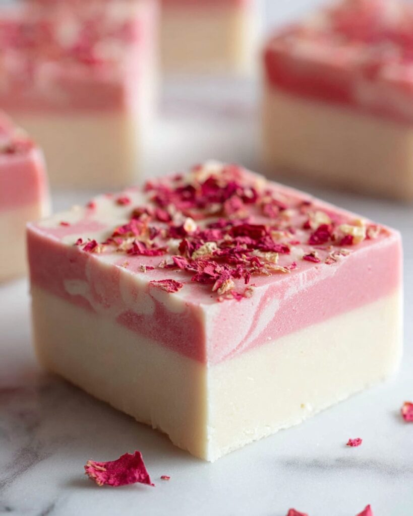 White Chocolate Raspberry Fudge Recipe