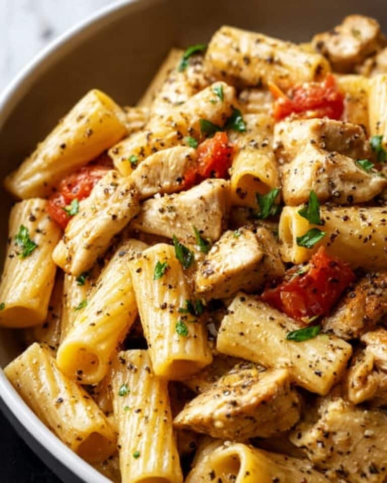 Best Honey Pepper Chicken Panini Pasta Recipe