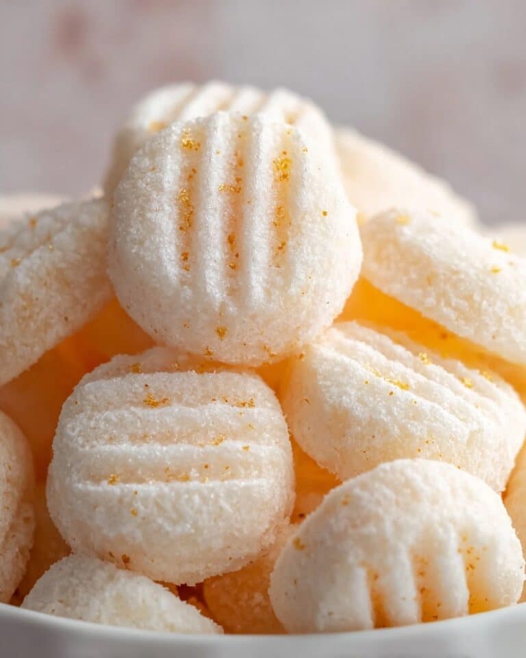 Sweet Orange Cream Cheese Mints Recipe