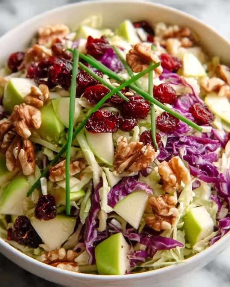 Apple Cranberry Coleslaw Recipe