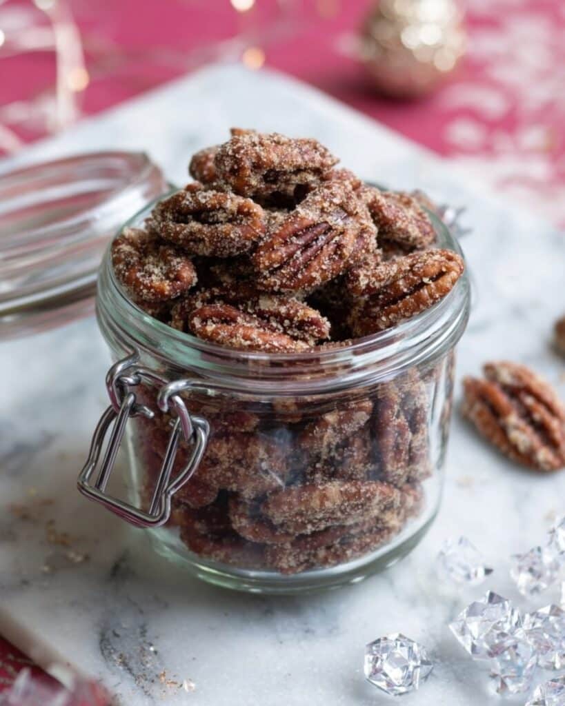 Easy Candied Pecans Recipe