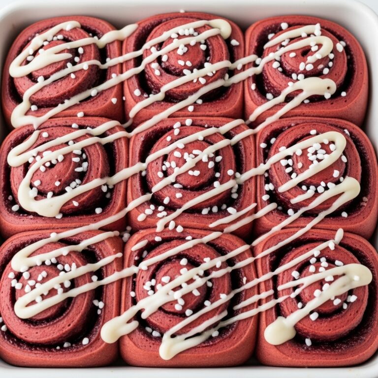 Red Velvet Cinnamon Rolls Recipe