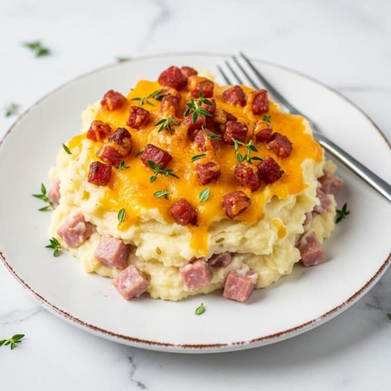 Crockpot Ham and Potato Casserole: Your Midweek Comfort Meal Recipe