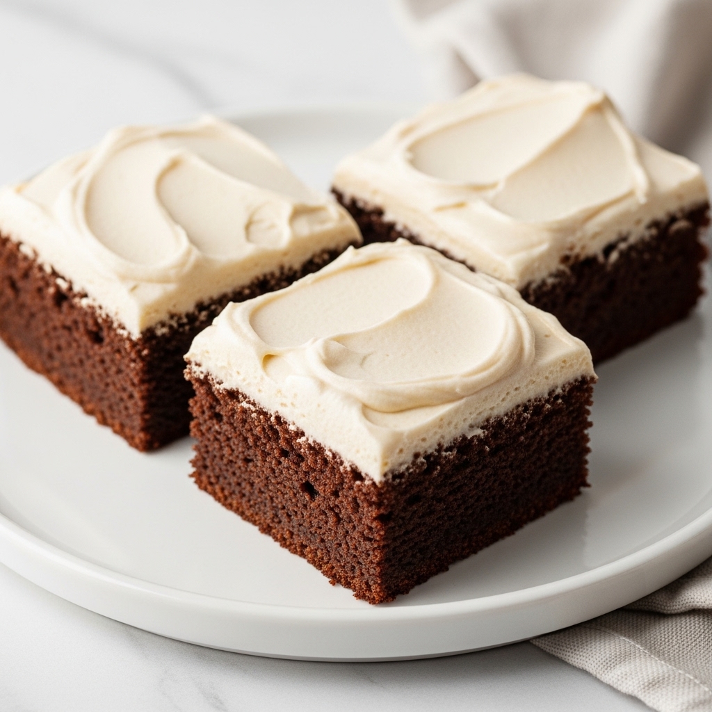 Frosted Coffee Brownies Recipe