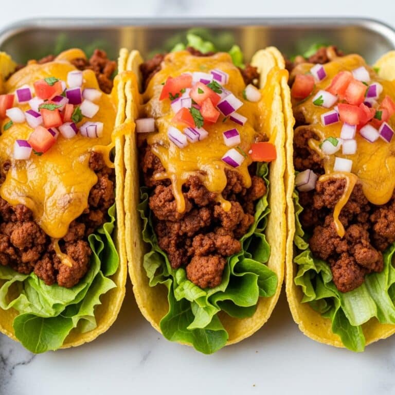 Oven-Baked Cheesy Tacos Recipe