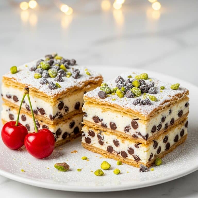 Classic Cannoli Squares Recipe