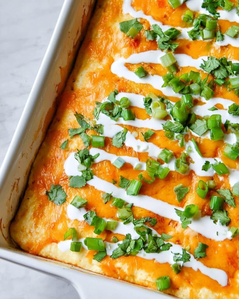 Buffalo Chicken Enchiladas Recipe