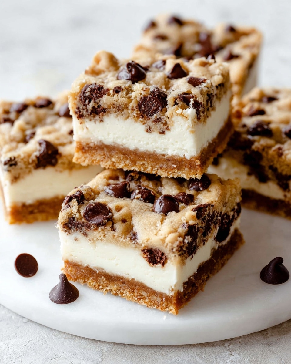 Chocolate Chip Cheesecake Bars Recipe